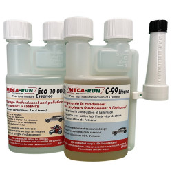 Additif Carburant MECARUN C99 Ethanol E85 E100 250 ml - PartsMotoRacing