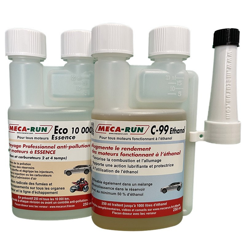 MECA-RUN C99 250ml éthanol (économie et décrassage) - Speedcars