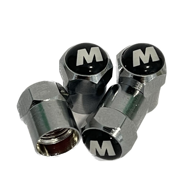 Lot De 4 Bouchons De Valve Pour Vélo - Alliage Anodisé Coloré (Presta)
