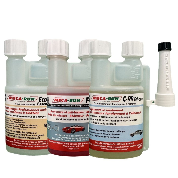 Pack Eco Ethanol Entretien